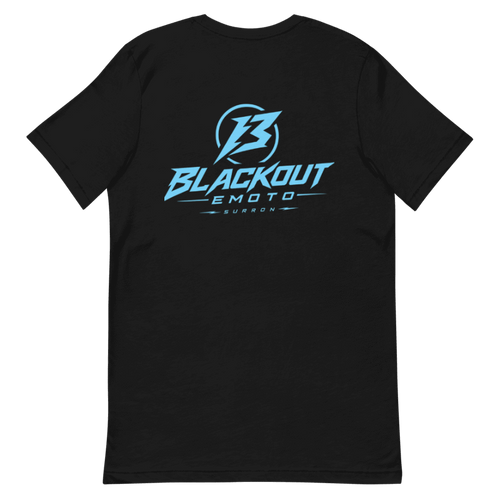 blackout e-moto tee shirts
